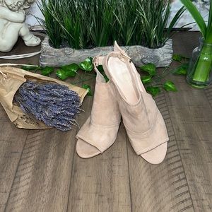 🔥Nine West Paton Suede Upper Cork Wedge